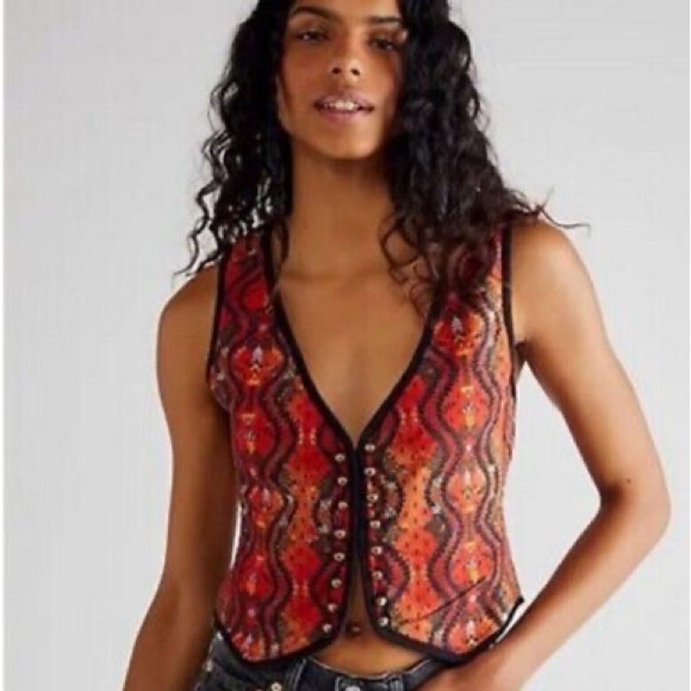 Free People Quilted Vest